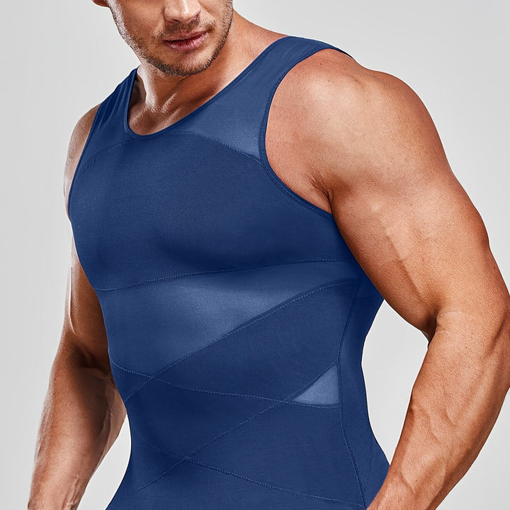 Men's Shapewear Tank Top Tummy Control Sleeveless Vest