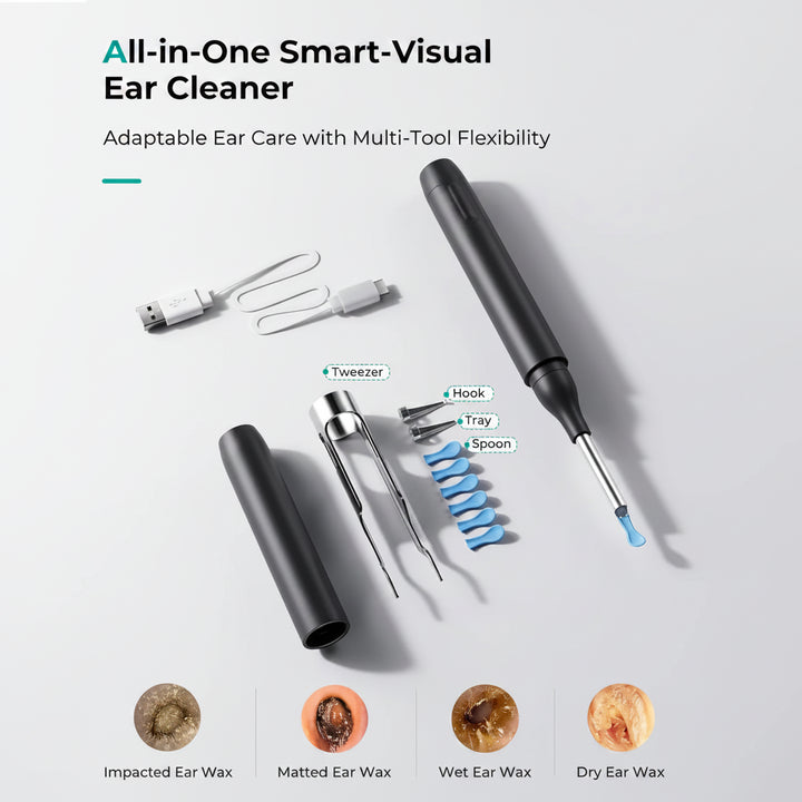 1080P Wi‑Fi Ear Camera for Adults & Kids