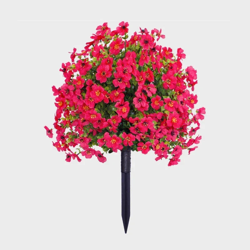 Low-Maintenance Artificial Garden Flowers