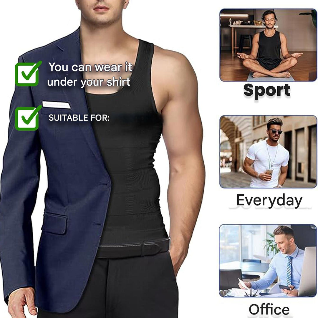 Men's Shaping Compression Vest – Noah