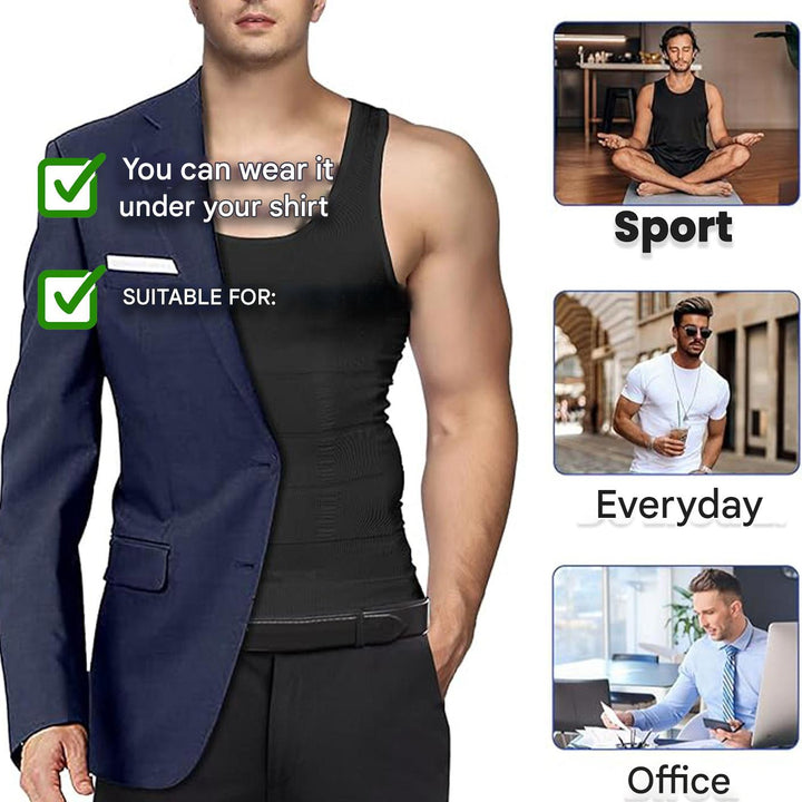 Men's Shaping Compression Vest – Noah