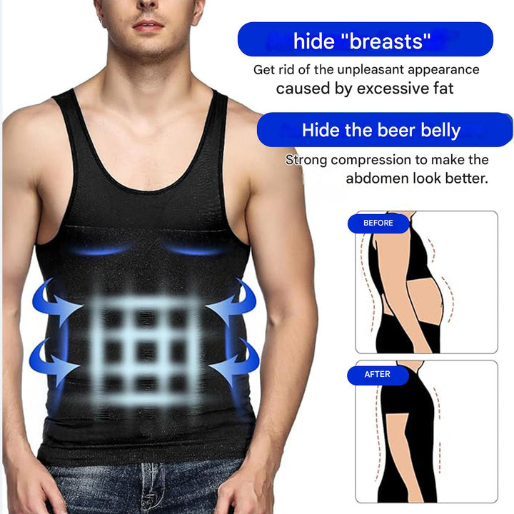 Men's Shaping Compression Vest – Noah