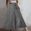 Striped High Waist Wide Leg Pants
