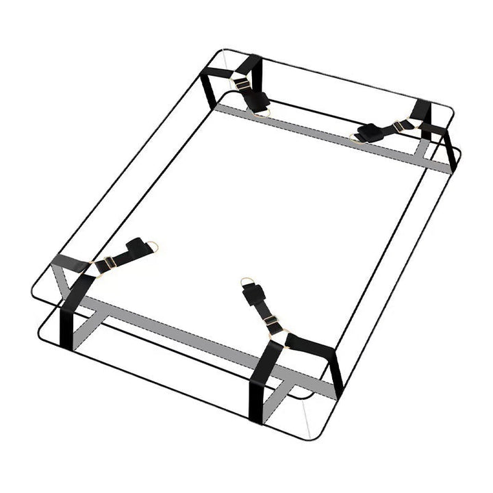 Under-Bed Restraint Set with Adjustable Cuffs