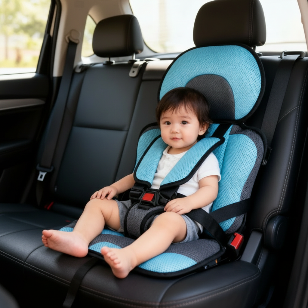 Portable Folding Travel Booster Car Seat for Children