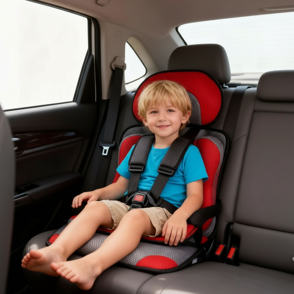Portable Folding Travel Booster Car Seat for Children