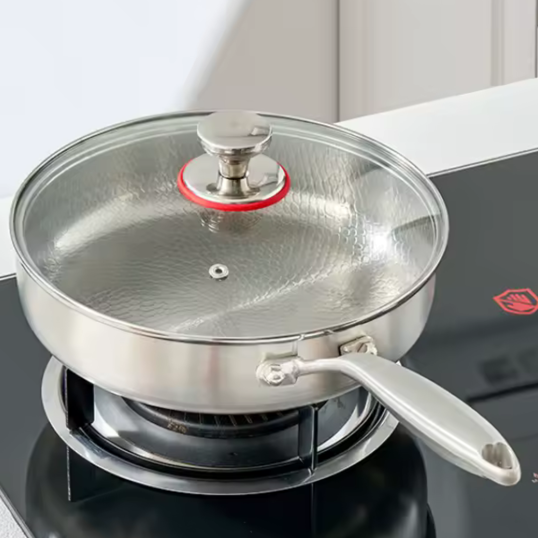 Tall Titanium Pot – Sustainable, Healthy Cookware with No Toxic Coatings
