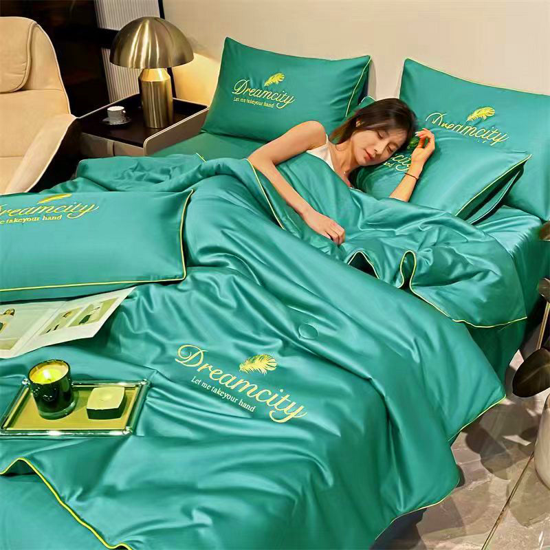FrostEase Premium Cooling Bedding | Light, Breathable, Machine-Washable Sleep Solution