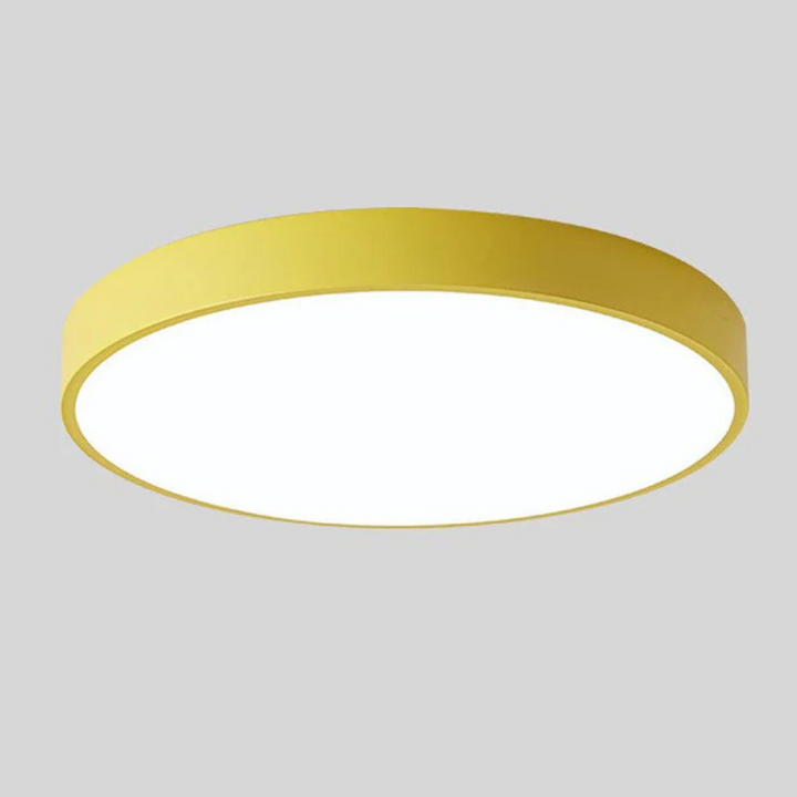 Delos Skandi Wooden Ceiling Lamp | Natural LED Design Light