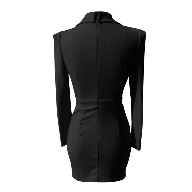 Sleek Statement Dress