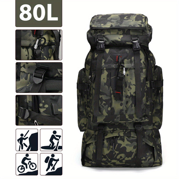 Explorer 80L Trekking Backpack – Sturdy and Versatile