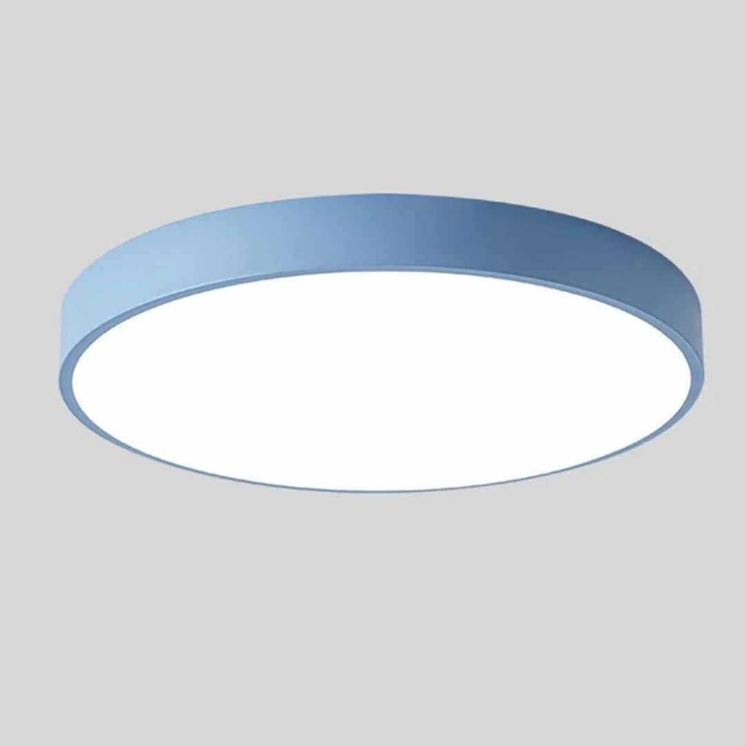 Delos Skandi Wooden Ceiling Lamp | Natural LED Design Light