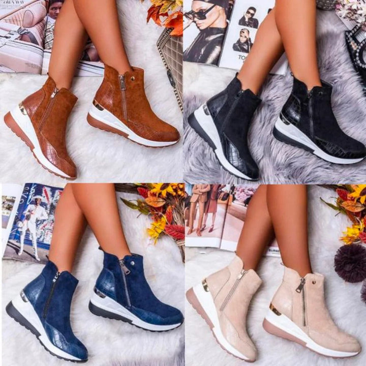 Women's Ankle Boots with Orthopaedic Support – Elena