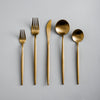 Luxe Stainless Steel Cutlery Set – Gold Design | 24 Pieces / 48 Pieces