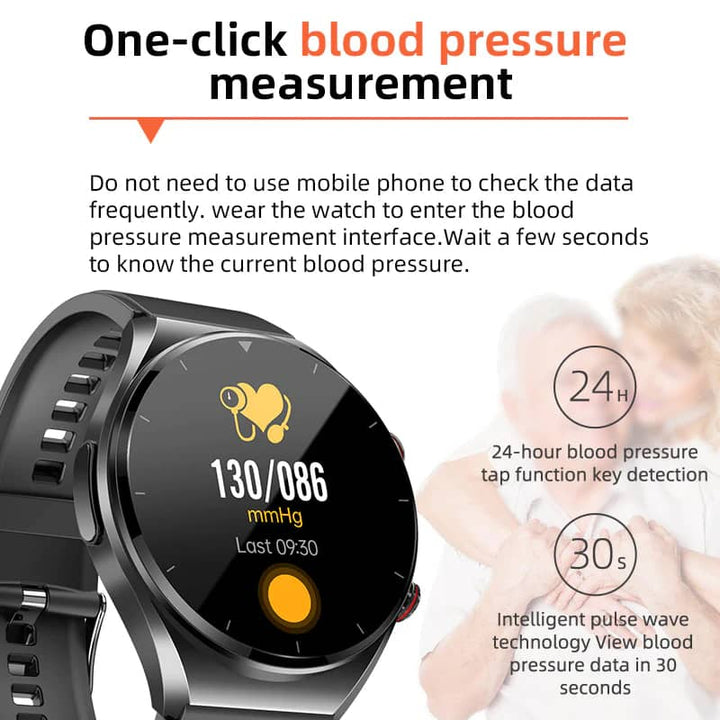 Én-Klikk Smartwatch – Heart Rate, Blood Oxygen and Sleep Monitoring | Suga Pro Health Series