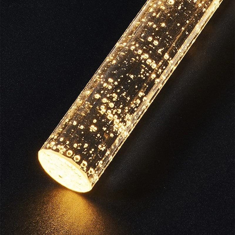 Cylinder-Shaped Glass Pendant Lamp - Lustreau