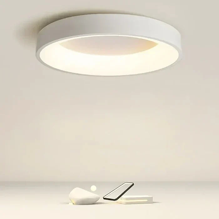 Round LED Ceiling Light – Scandinavian Style, Long-Lasting & Atmospheric Light for Your Home