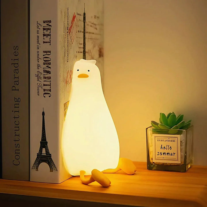 Adorable LED Night Lamp Adjustable Brightness with Sleep Timer