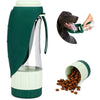 Portable Water & Food Bottle for Dogs with 2-in-1 Design