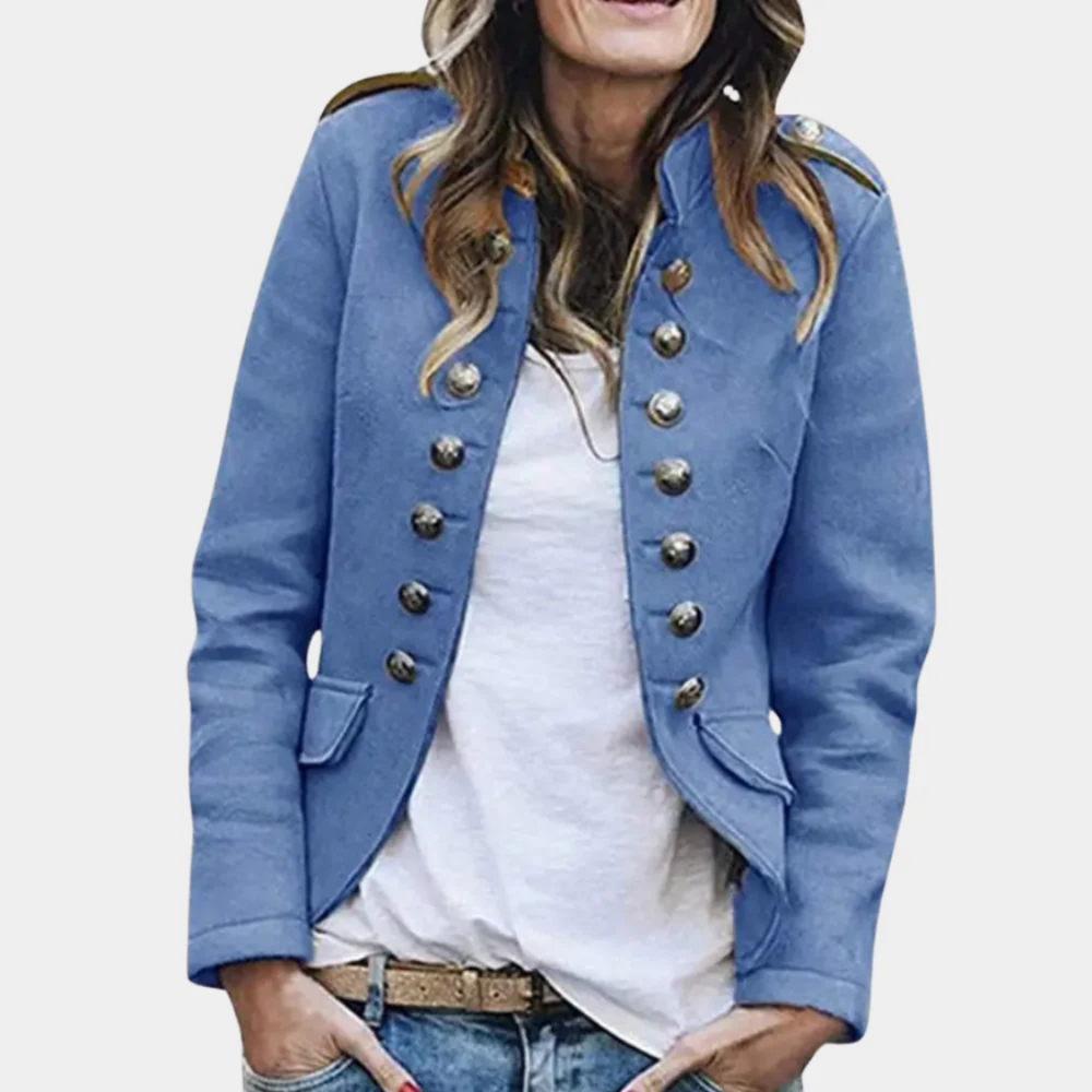 Women's Double Breasted Wool Coat