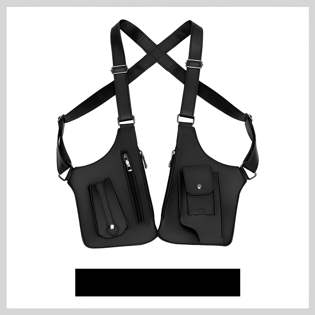 Anti-theft men's shoulder bag