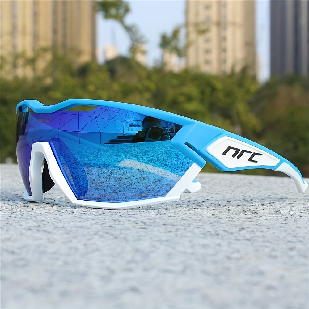 Polycarbonate Cycling Glasses with 3 Lenses – Windproof Glasses for Cycling, Running and Outdoor Activities