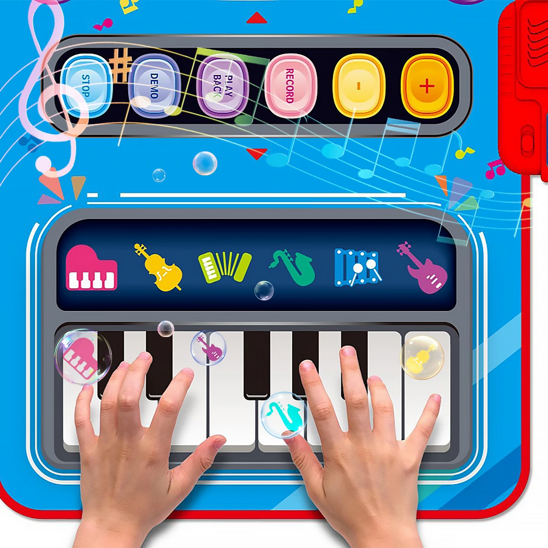 SoundSteps – 2-in-1 Musical Mat with Piano and Drums