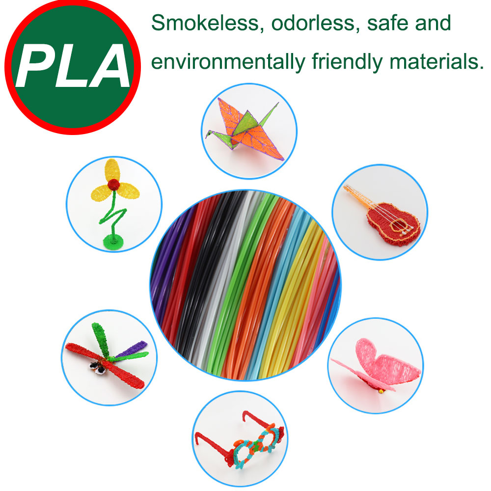 DIY 3D Printing Pen with 200M of PLA Filament, Gift for Children