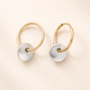 Artisan-crafted silver earrings