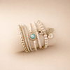 Safira Hamsa Bracelet Set – Symbolic Elegance