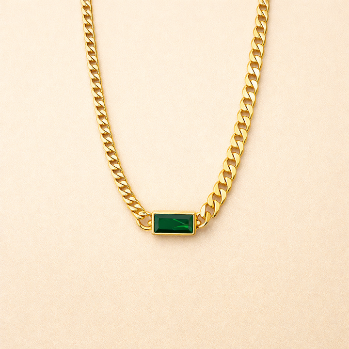Soft Gold Necklace with a Refined Heart