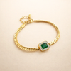 Elegant Gold Bracelet with Refined Details