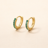 Elegant gold earrings with refined design