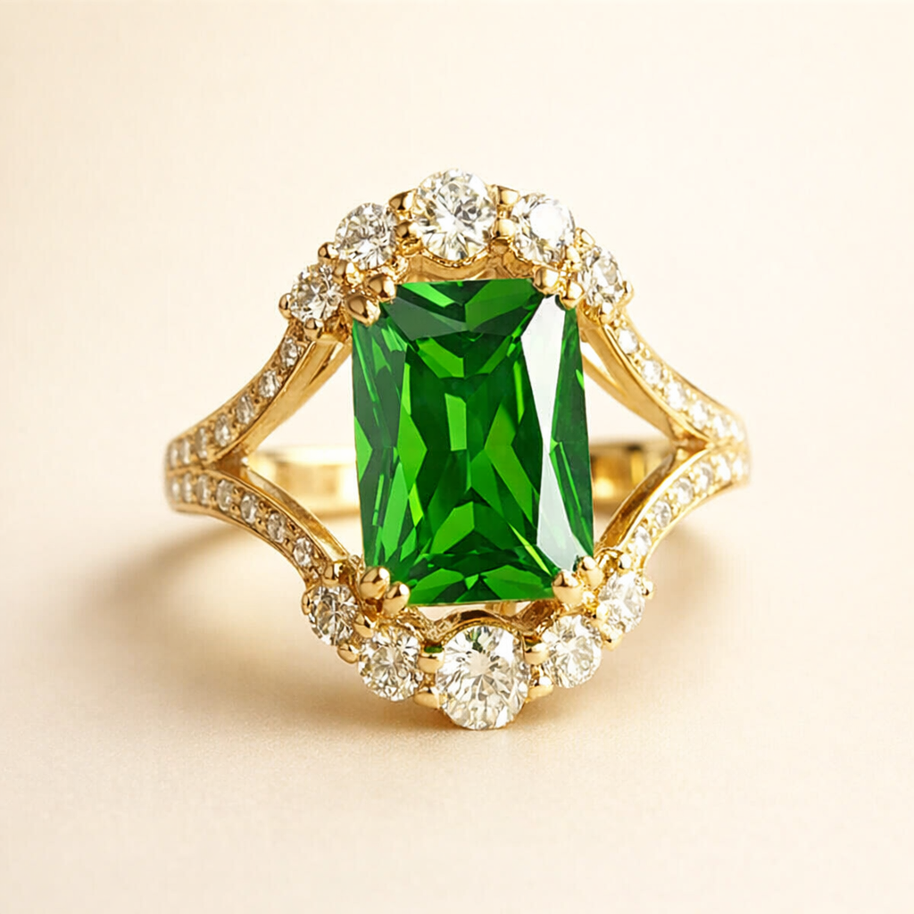 Elegant Gold Ring with Refined Details
