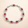 Dreamy white gold bracelet with subtle shine
