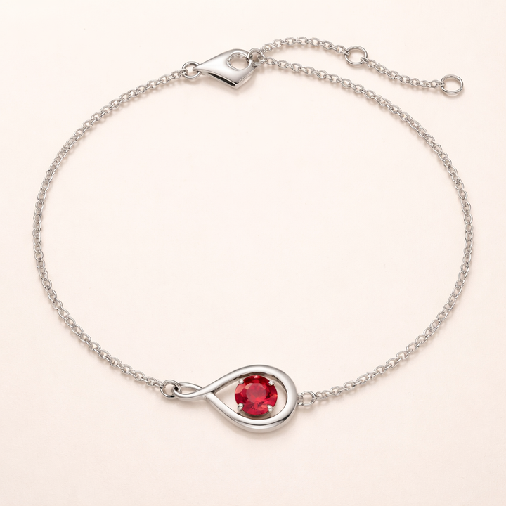 Endless Elegance white gold bracelet