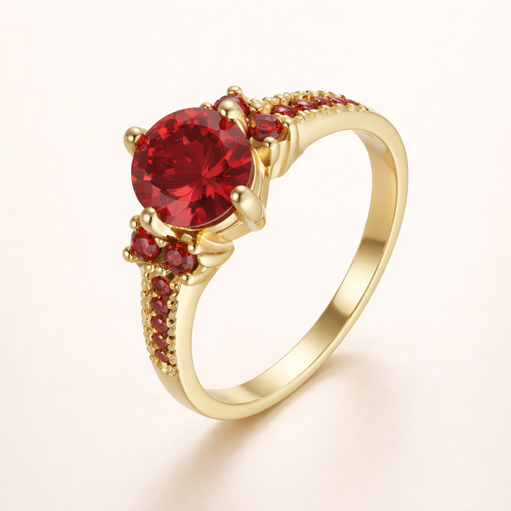 Elegant Gold Ring with Refined Details