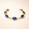 Gold bracelet with refined shine