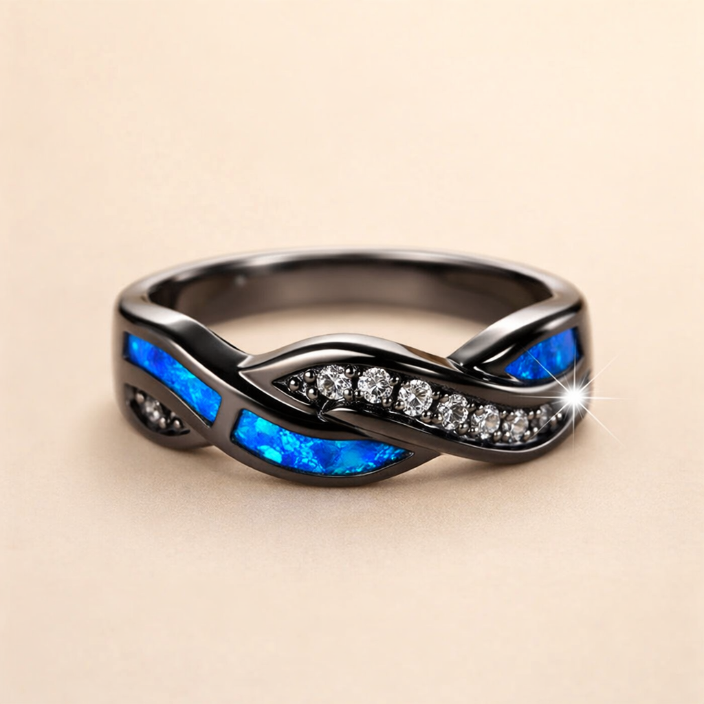Elegant White Gold Ring with Refined Design