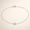Elegant White Gold Bracelet with Refined Details