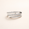 Elegant White Gold Ring with Refined Design