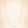 Simple Gold Box Chain with Refined Finish