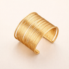 Elegant Gold Bracelet with Refined Vintage Look