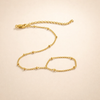 Elegant Gold Bracelet with Refined Details
