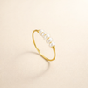 Refined freshwater pearl ring