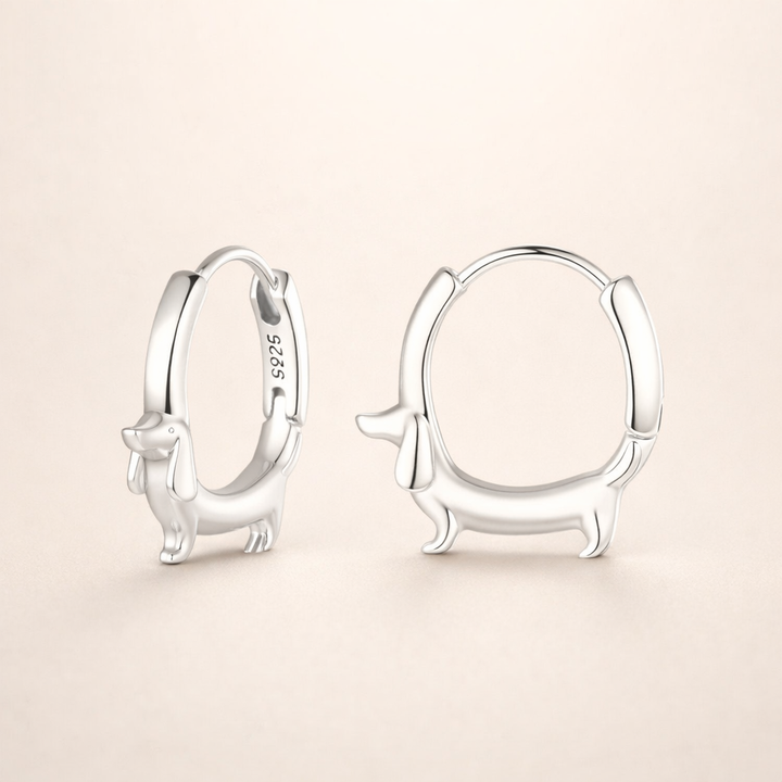 Precious Dachshund Hoops - A Treasure for Puppy Mums