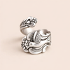 Hummingbird Flower Ring
