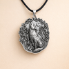 Moon Wolf Pendant Spirit Animal Pendant