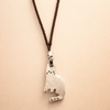 Vintage Cat Star Pendant Necklace