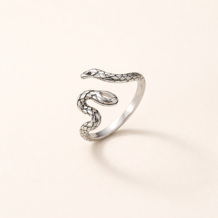 Sterling Silver Snake Ring